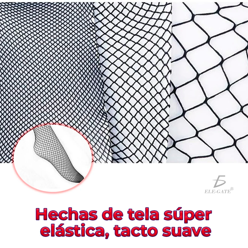 Summer-Thin Elastic Fishnet Stockings Full Waist Thigh-High Sexy Transparent Compression Anti-embolism Thermal Solid Print Nylon