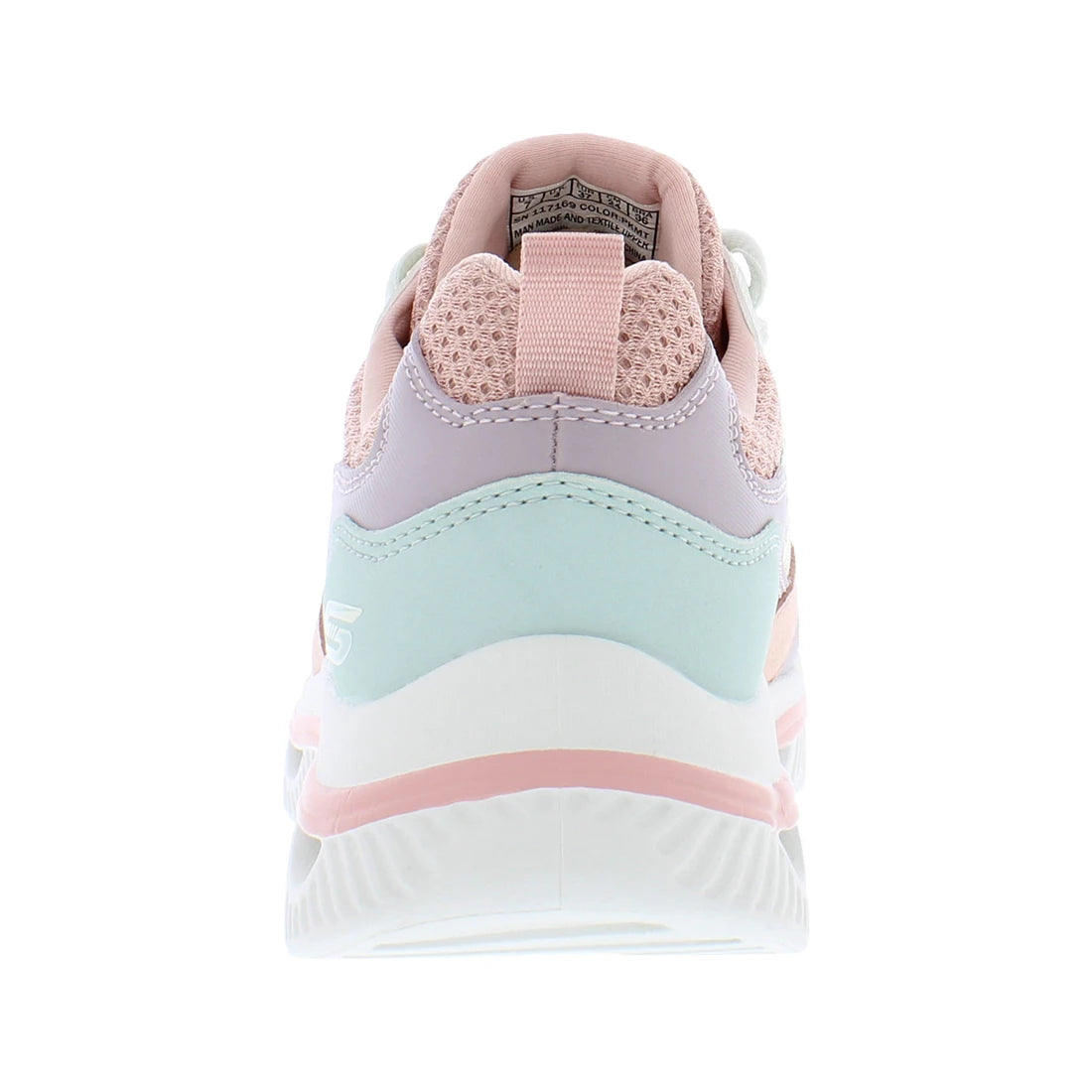 For Women's Arc Waves Glide & Fly Fitness Walking Shoes Pink/Multicolored | 100% Authentic Made China Model MSS-117169PKMT