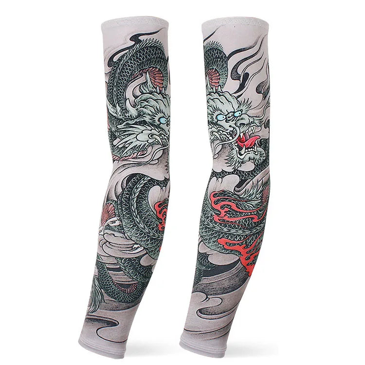 Outdoor arm sleeves Cycling Arm protectors Cuffs Game muffs Arm Warmers Sport Gaming Tattoo Sleeve Elbow Pad Jogging Arm Cover