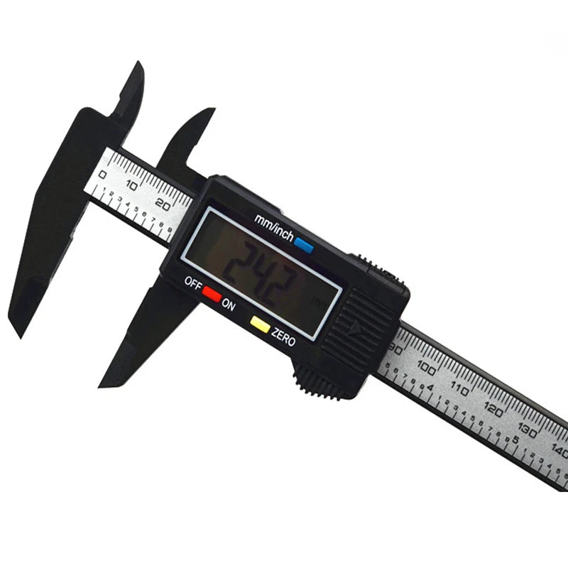 300mm 200 Electronic Digital Caliper LCD Plastic Vernier Caliper  Long Jaw Micrometer Inner Outer Diameter Gauge Measuring Tools