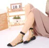 Wholesale Sexy Lace Fishnet Socks Transparent Stretch Elasticity Net Yarn Thin Girl Women Socks
