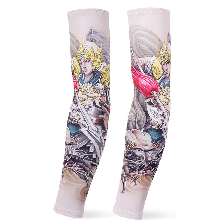 Outdoor arm sleeves Cycling Arm protectors Cuffs Game muffs Arm Warmers Sport Gaming Tattoo Sleeve Elbow Pad Jogging Arm Cover