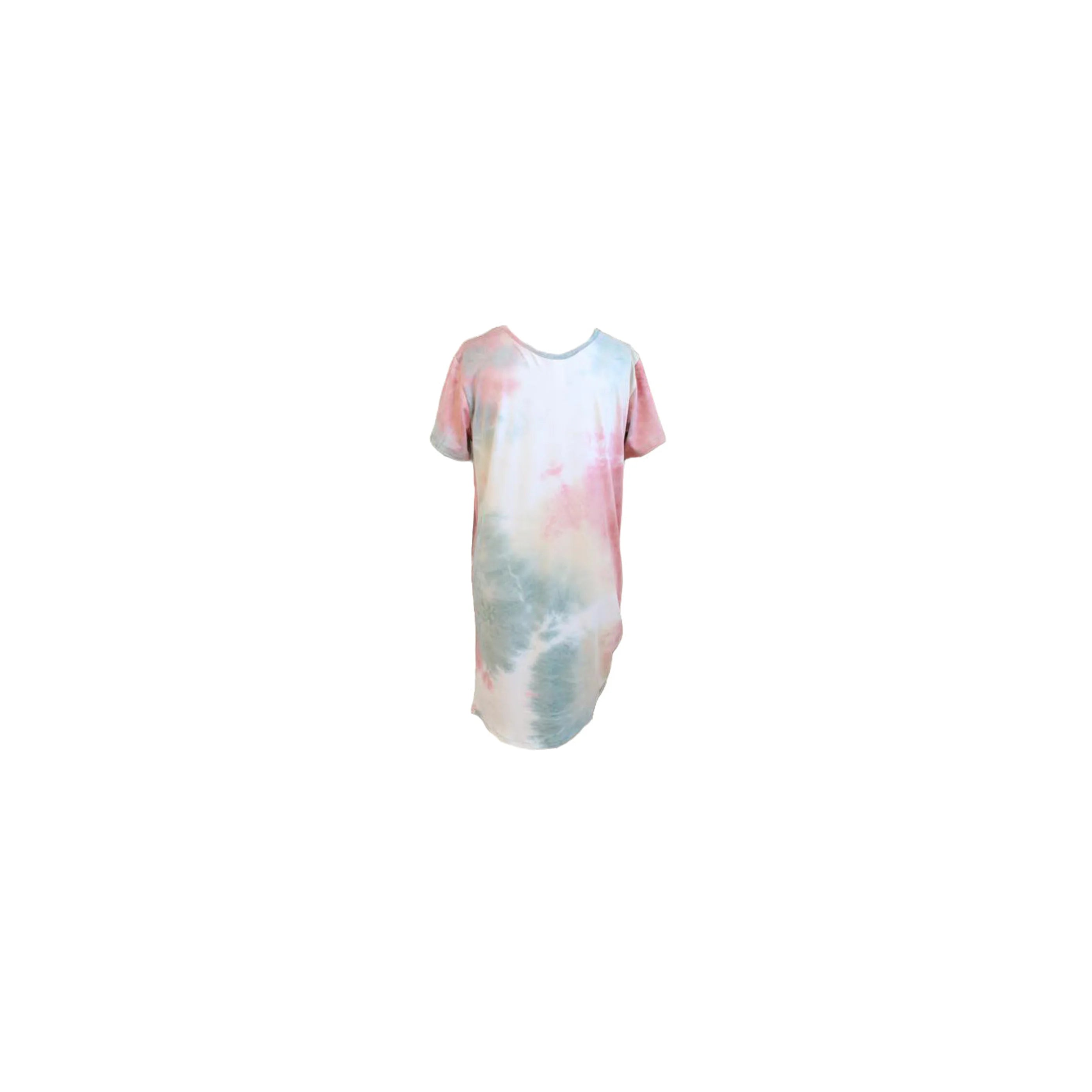 TD Mini Dress in Sage & Peaches Print