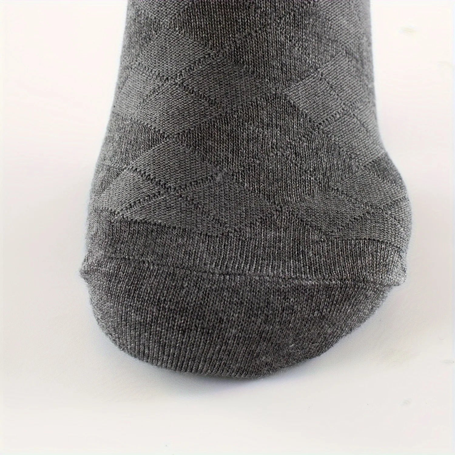 6 Pairs Men's Bamboo Business Socks Solid Color Breathable Moisture-Wicking Dress Socks Fast Shipping From USA Warehouse