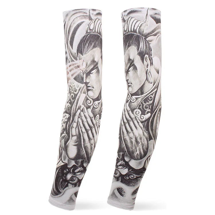 Outdoor arm sleeves Cycling Arm protectors Cuffs Game muffs Arm Warmers Sport Gaming Tattoo Sleeve Elbow Pad Jogging Arm Cover