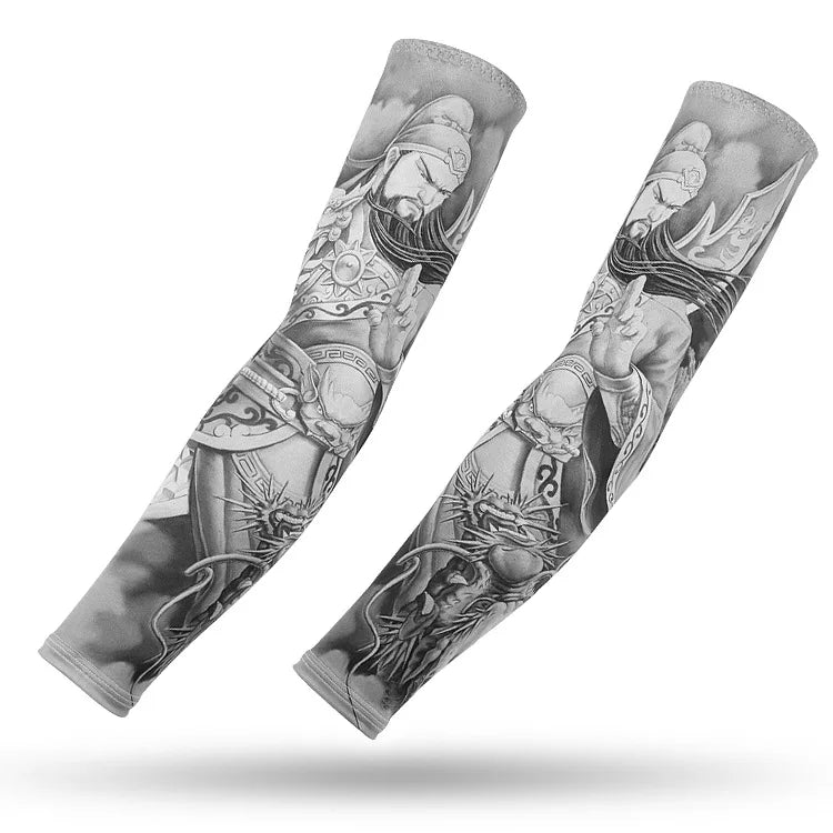 Outdoor arm sleeves Cycling Arm protectors Cuffs Game muffs Arm Warmers Sport Gaming Tattoo Sleeve Elbow Pad Jogging Arm Cover