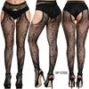 Women's Gothic Black Nylon Fishnet Pantyhose Sexy Garter Erotic Stockings Compression Thin Solid Knitted Fish Net Stockings T.T