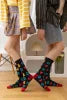 REMOULD Men Cotton Crew Happy Funny Crazied Colorful Dress Socks Wholesale With logo Hot Trendy Fancy Fruit Food Flower Socks
