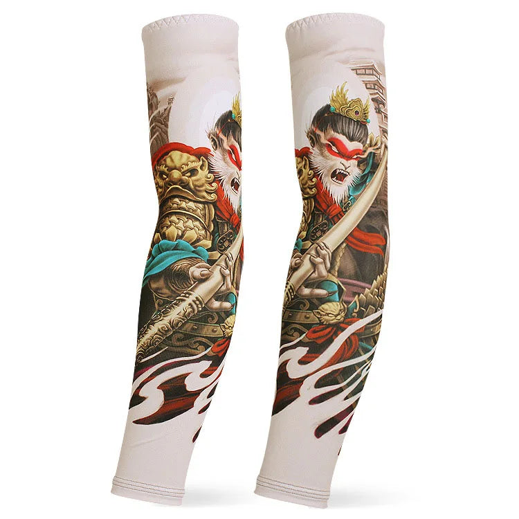 Outdoor arm sleeves Cycling Arm protectors Cuffs Game muffs Arm Warmers Sport Gaming Tattoo Sleeve Elbow Pad Jogging Arm Cover