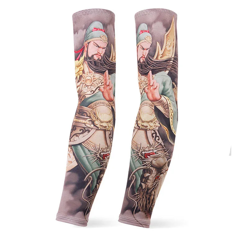 Outdoor arm sleeves Cycling Arm protectors Cuffs Game muffs Arm Warmers Sport Gaming Tattoo Sleeve Elbow Pad Jogging Arm Cover