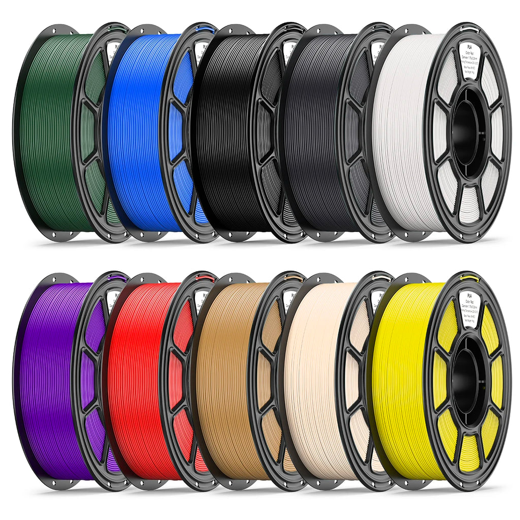 1.75mm 1kg/spool PLA 3D Printer Filament Wholesale Good Toughness and High Hardness