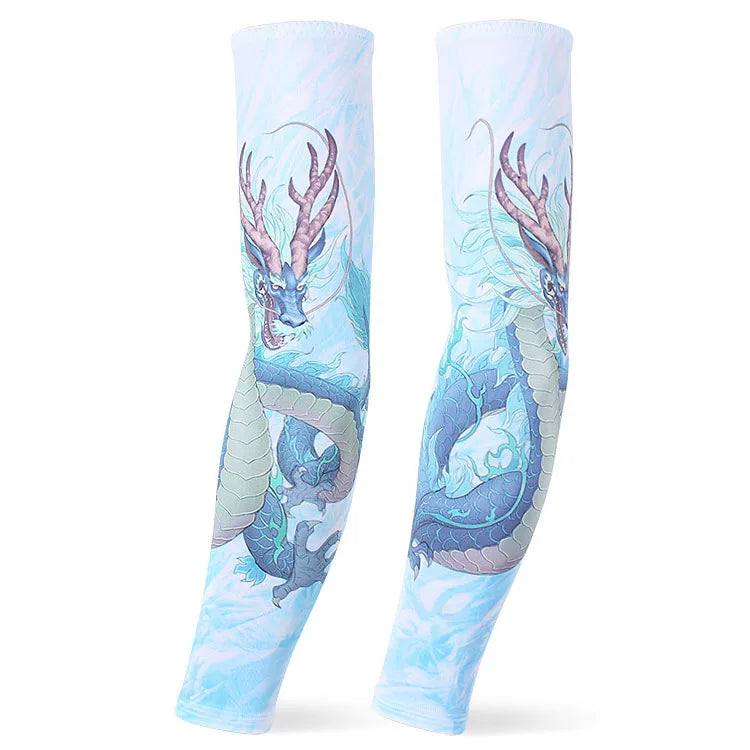 Outdoor arm sleeves Cycling Arm protectors Cuffs Game muffs Arm Warmers Sport Gaming Tattoo Sleeve Elbow Pad Jogging Arm Cover