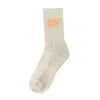 Men Women Graffiti Letter Street Art Socks Autumn Winter Cotton Towel Bottom Crew Length Breathable Casual Athletic Wear