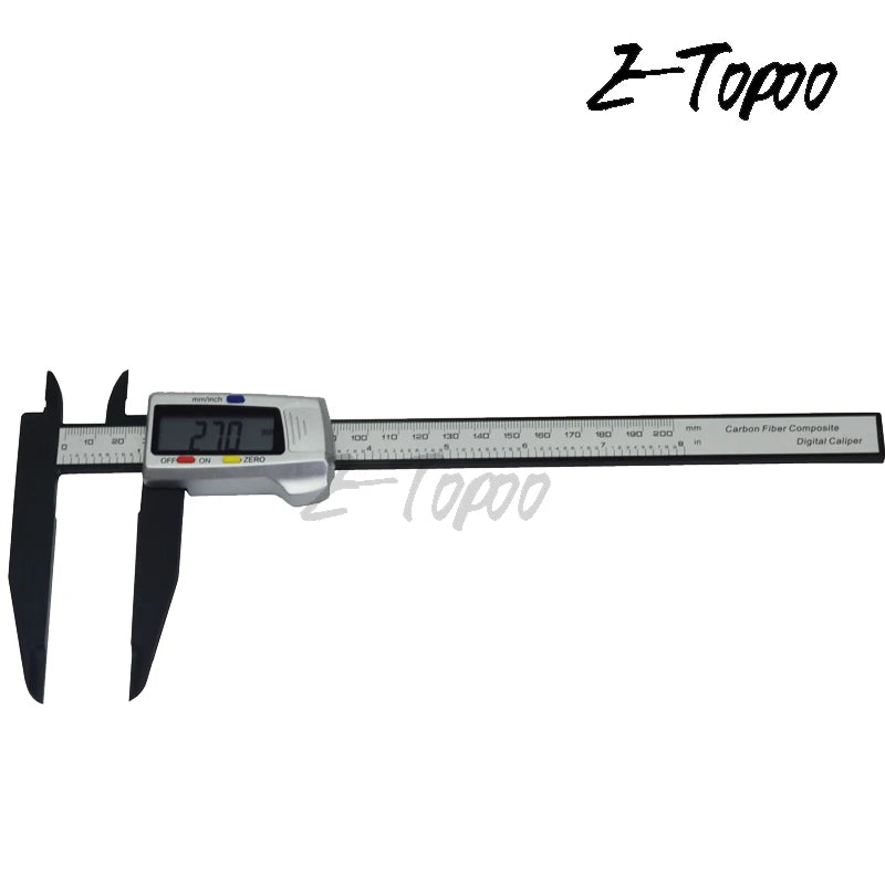 300mm 200 Electronic Digital Caliper LCD Plastic Vernier Caliper  Long Jaw Micrometer Inner Outer Diameter Gauge Measuring Tools