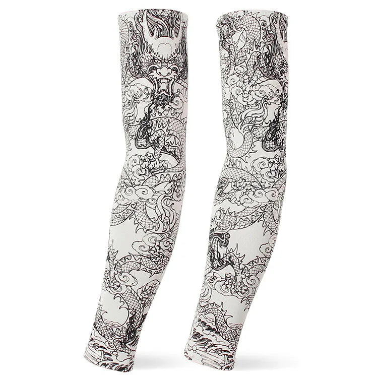 Outdoor arm sleeves Cycling Arm protectors Cuffs Game muffs Arm Warmers Sport Gaming Tattoo Sleeve Elbow Pad Jogging Arm Cover