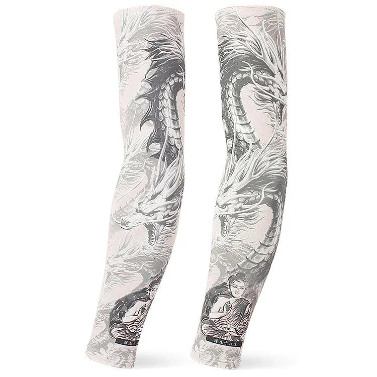 Outdoor arm sleeves Cycling Arm protectors Cuffs Game muffs Arm Warmers Sport Gaming Tattoo Sleeve Elbow Pad Jogging Arm Cover