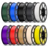 1.75mm 1kg/spool PLA 3D Printer Filament Wholesale Good Toughness and High Hardness