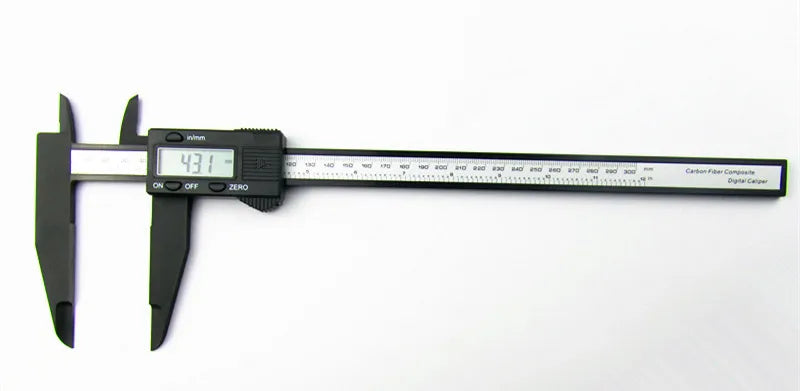 300mm 200 Electronic Digital Caliper LCD Plastic Vernier Caliper  Long Jaw Micrometer Inner Outer Diameter Gauge Measuring Tools