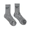 Men Women Graffiti Letter Street Art Socks Autumn Winter Cotton Towel Bottom Crew Length Breathable Casual Athletic Wear