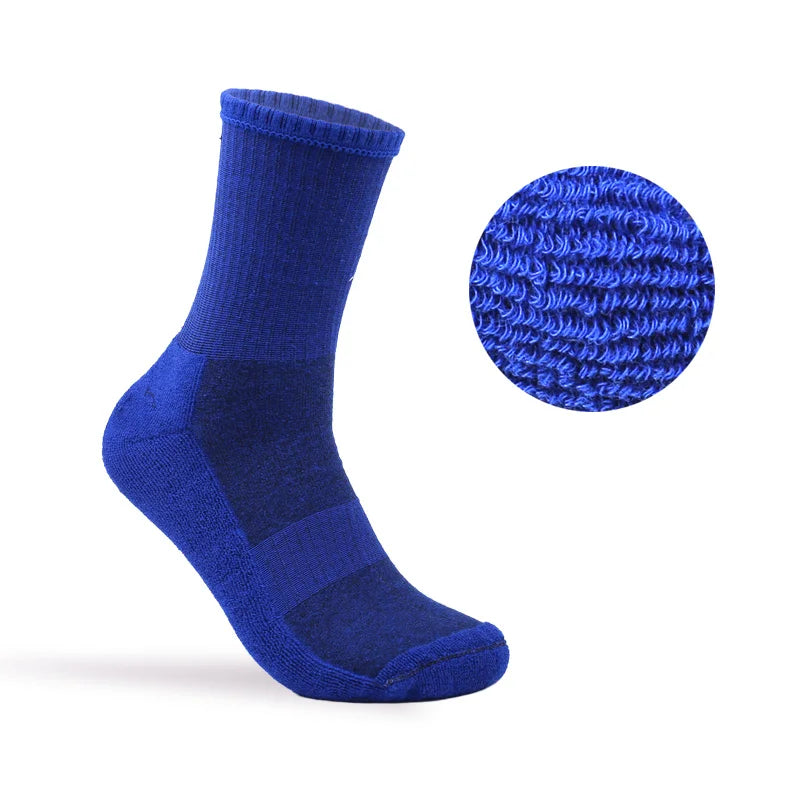 Pure Solid Terry Cushion NK Socks Custom Breathable Cotton Colorful Men Compression Sock Sports Tube Elite Basketball Crew Socks