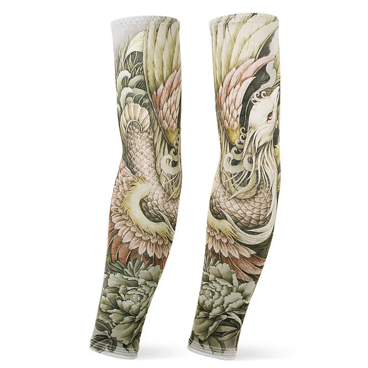 Outdoor arm sleeves Cycling Arm protectors Cuffs Game muffs Arm Warmers Sport Gaming Tattoo Sleeve Elbow Pad Jogging Arm Cover