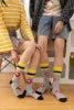 REMOULD Men Cotton Crew Happy Funny Crazied Colorful Dress Socks Wholesale With logo Hot Trendy Fancy Fruit Food Flower Socks