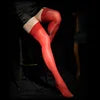 Wholesale Sexy Fashion Knitted Hot Oil Garter Tube Belt Breathable Long Shining Transparent Thigh High Top Knee Women's Stocking
