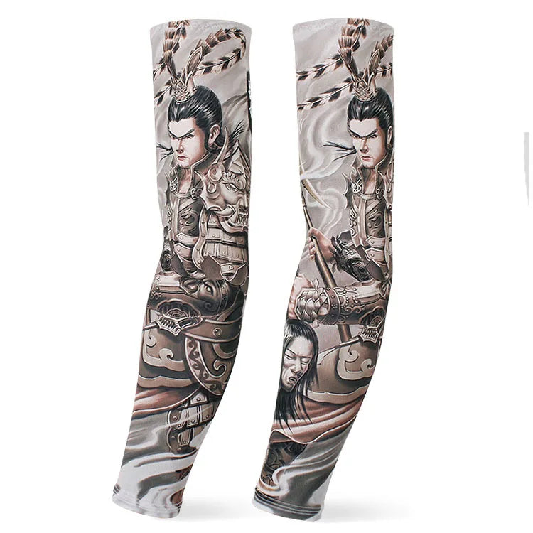 Outdoor arm sleeves Cycling Arm protectors Cuffs Game muffs Arm Warmers Sport Gaming Tattoo Sleeve Elbow Pad Jogging Arm Cover