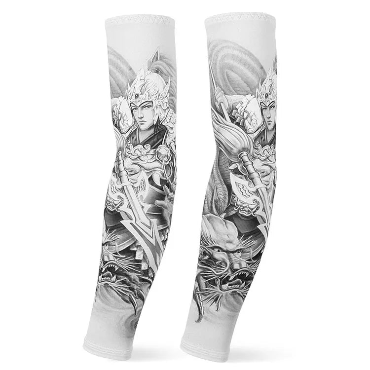 Outdoor arm sleeves Cycling Arm protectors Cuffs Game muffs Arm Warmers Sport Gaming Tattoo Sleeve Elbow Pad Jogging Arm Cover