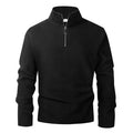 Men's Hoodies Sweatshirts Thicken Warm Fleece Tracksuit for Men Zipper Neck Pullover Men's Winter Clothing Soft Shell Men Hoodie