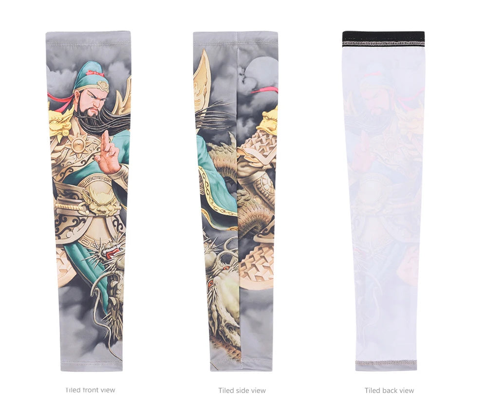 Outdoor arm sleeves Cycling Arm protectors Cuffs Game muffs Arm Warmers Sport Gaming Tattoo Sleeve Elbow Pad Jogging Arm Cover