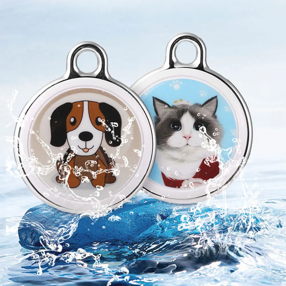 Pet Anti-Lost GPS Tracker Waterproof GPS Tracking Device Smart Activity Tracker for Dogs Cats Kids Pets Keychain Wallet Luggage