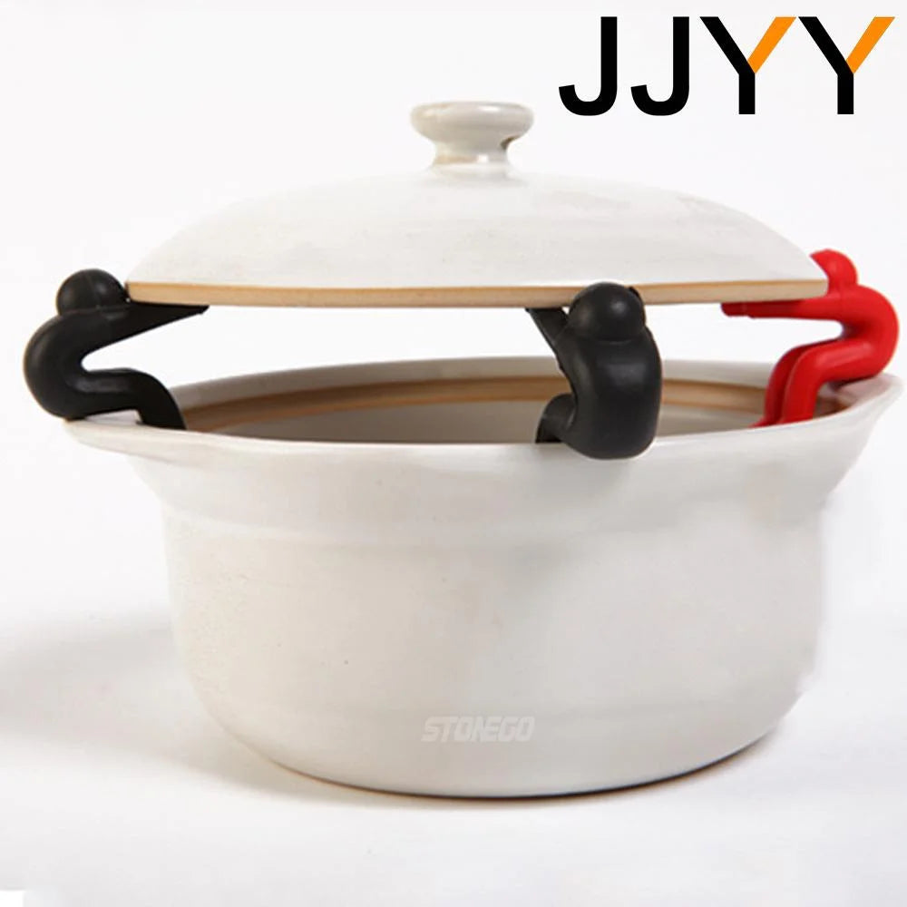 2PCS/Pack Cute Kitchen Gadgets Raise The Lid Overflow Device Stent for Preventing Lid Up with Pot Soup Kitchen Gadget