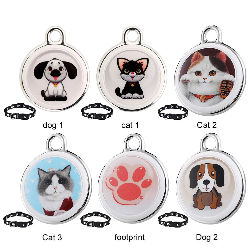 Pet Anti-Lost GPS Tracker Waterproof GPS Tracking Device Smart Activity Tracker for Dogs Cats Kids Pets Keychain Wallet Luggage
