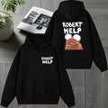 High Quality MARCUS THE WORM Double Sided Graphic Sweatshirt New Men women harajuku Fleece Casual pullover Unisex Winter Hoodies