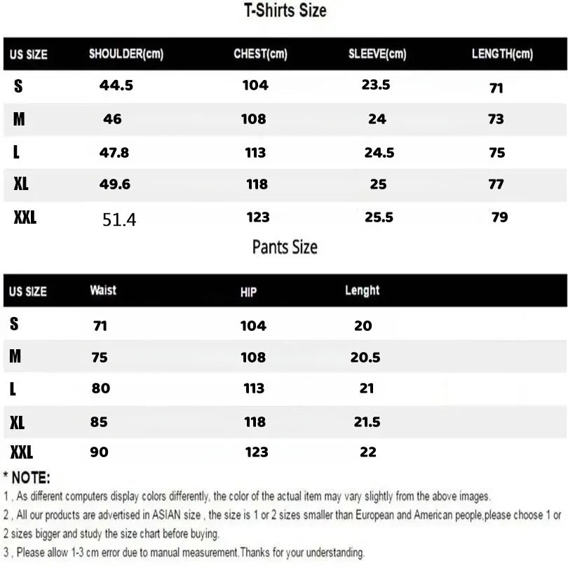 Summer men's T-shirt, fashionable streetwear, hip-hop short-sleeved T-shirt, casual sports fitness outdoor T-shirt and shorts tw