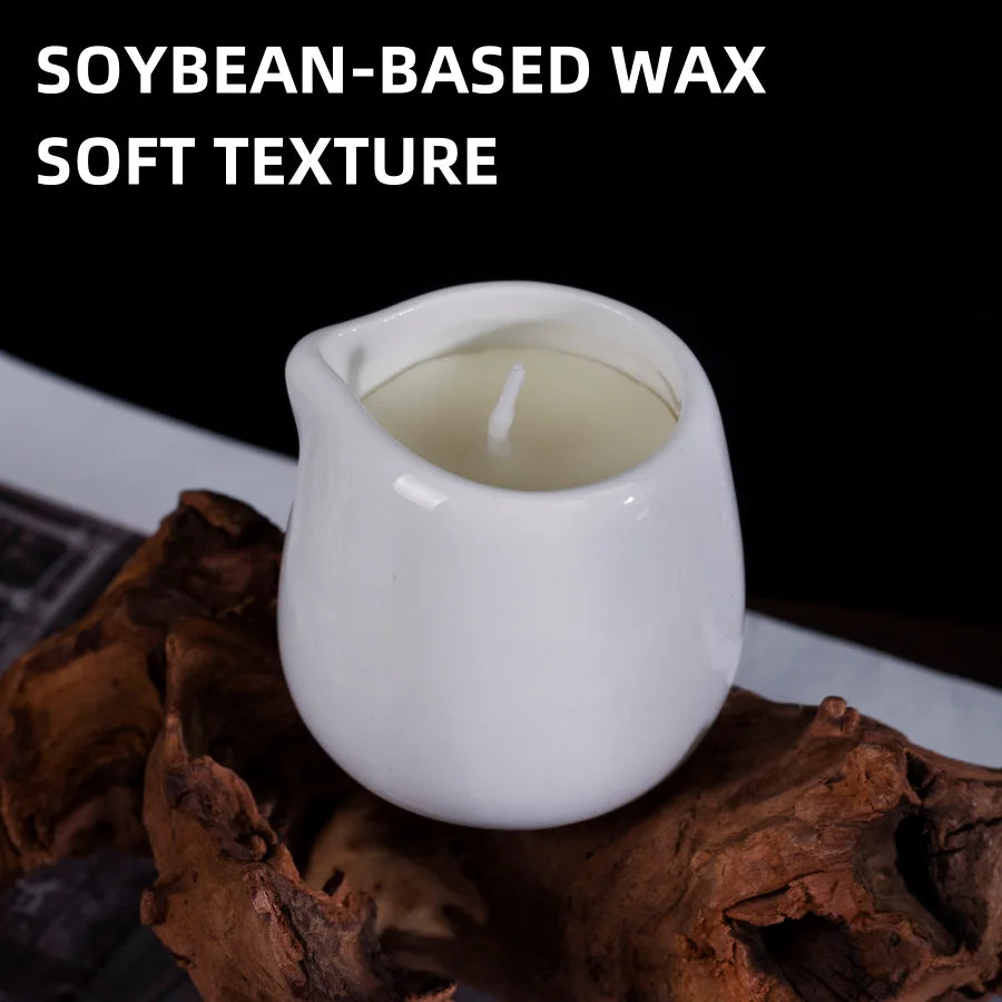 Sweet orange Low Temperature Massage Essential Oil Candle Heating Full Body Back SPA Flirtation Romantic home decor valentines