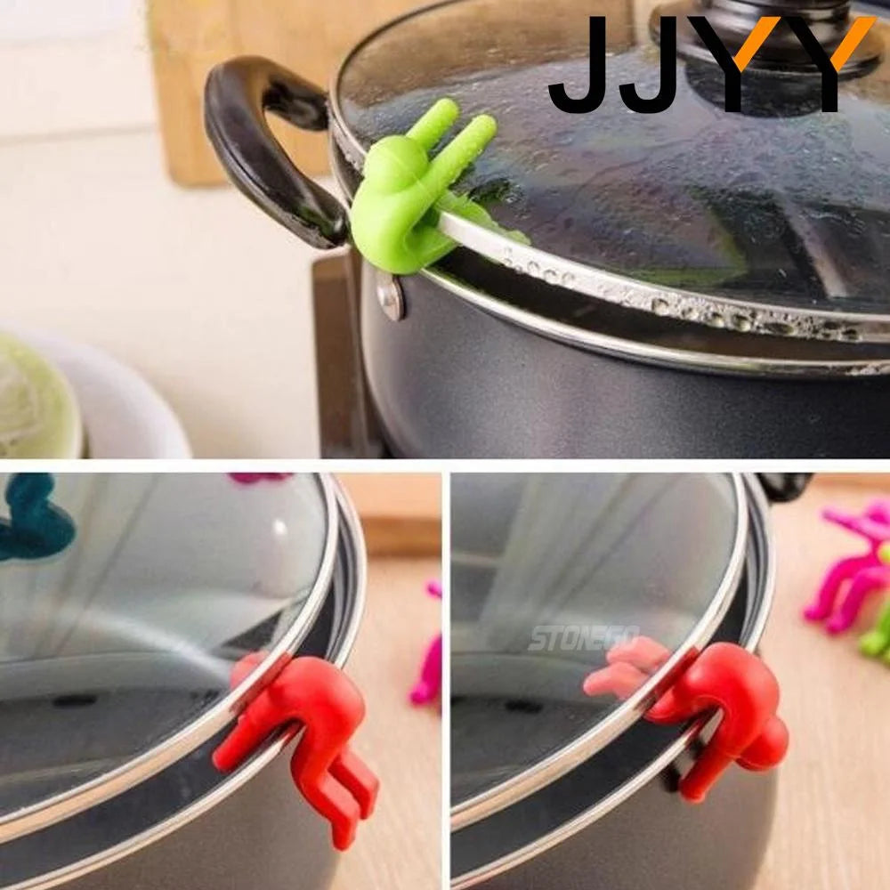 2PCS/Pack Cute Kitchen Gadgets Raise The Lid Overflow Device Stent for Preventing Lid Up with Pot Soup Kitchen Gadget