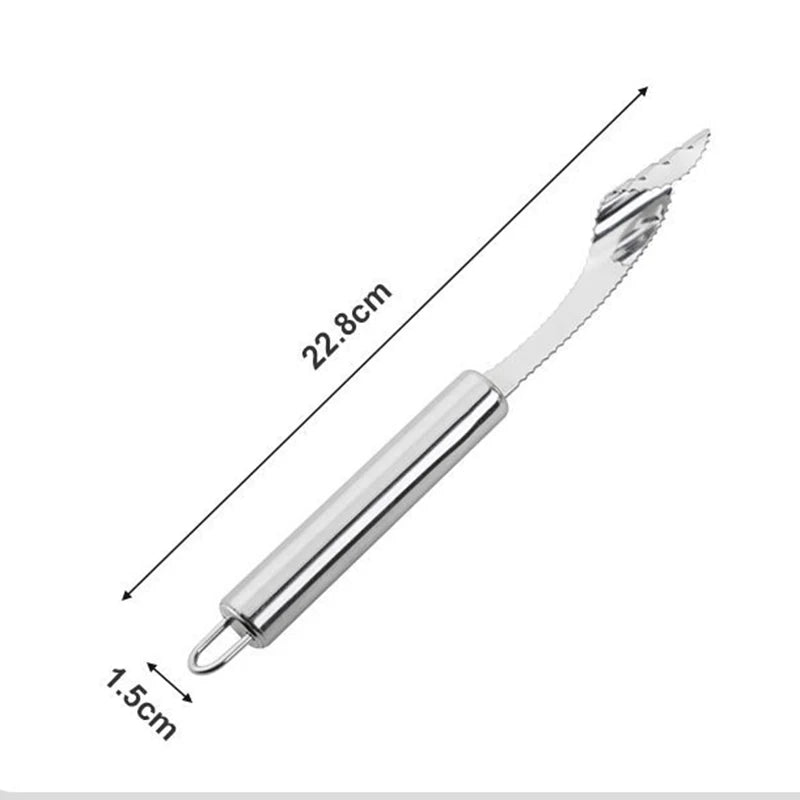 1Pcs Vegetable Fruit Coring Tool Pepper Tomato Slicer Edge Rotating Cutter Corers Seed Remover Stainless Steel Kitchen Gadgets