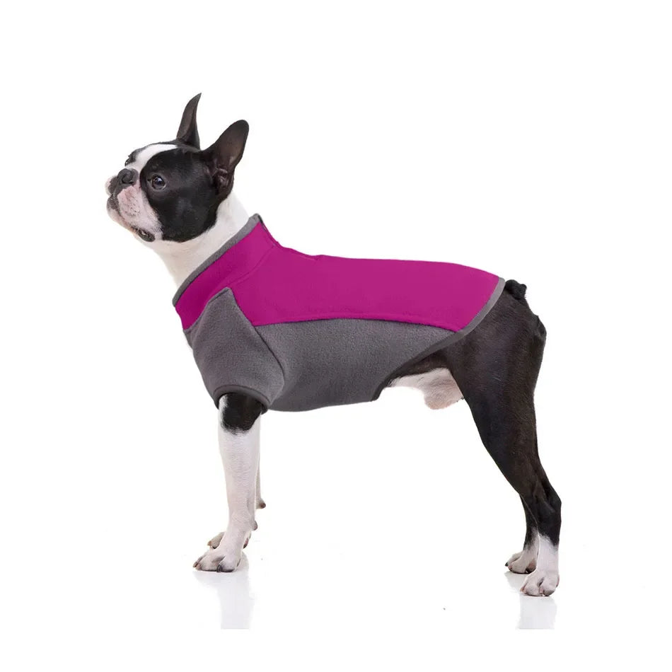 Pet Sweatshirt Clothes Dog Sweatshirt Winter for Medium Dog Puppy Warm Super Stretch Sweatshirt Hoodies Dog Warm Fleece Vest