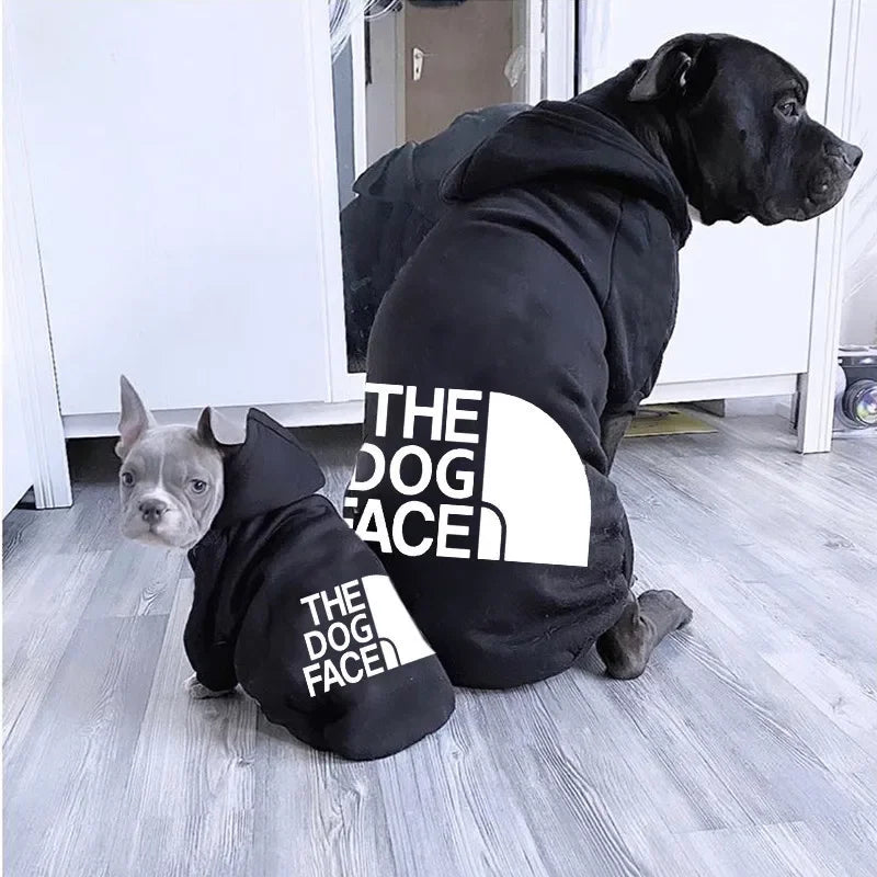 Dog Hoodies for Large Dogs Hoodie with Dog Pouch Pet Dogs Hoodies Autumn and Winter Season French Jacket Clothing